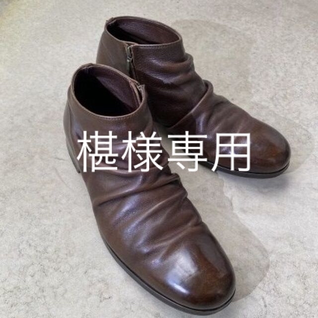 PADRONE(パドローネ)の【椹様専用】PADRONE/パドローネ ショートサイドジップブーツ(サイズ43) メンズの靴/シューズ(ブーツ)の商品写真