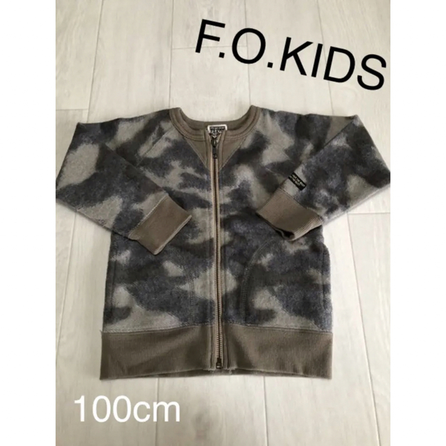 F.O.KIDS(エフオーキッズ)の【おすすめ】F.O.KIDS ブルゾン 上着 迷彩 かっこい100cm キッズ/ベビー/マタニティのキッズ服男の子用(90cm~)(ジャケット/上着)の商品写真