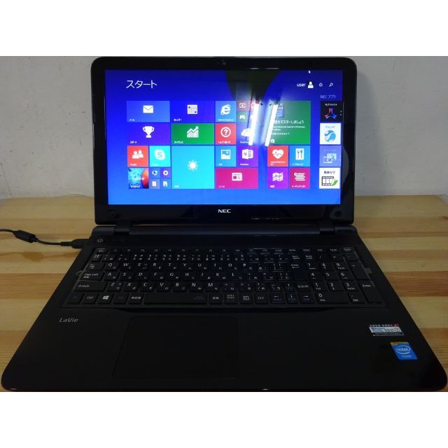 NEC ノートパソコン LaVie S PC-LS150TSB/中古特価美品
