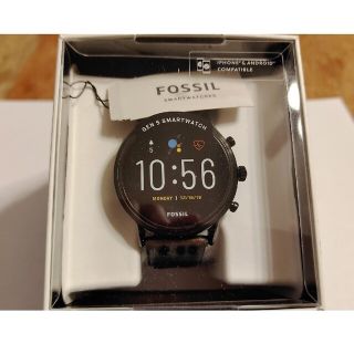 フォッシル(FOSSIL)のFOSSILスマートウォッチGen5 THE CARLYLE HR レザーバンド(腕時計(デジタル))