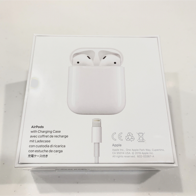 Apple AirPods (第二世代)  MV7N2J/A