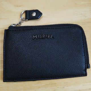 ムルーア(MURUA)の【美品】ムルーア コインケース ブラック(コインケース)