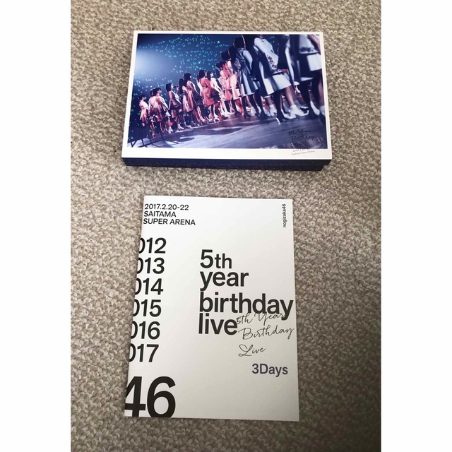 乃木坂46 5thYEARBIRTHDAYLIVE DVD BOXの通販 by モエ|ラクマ