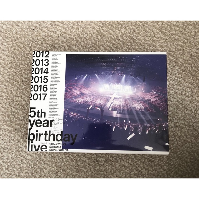 乃木坂46 5thYEARBIRTHDAYLIVE　DVD BOX