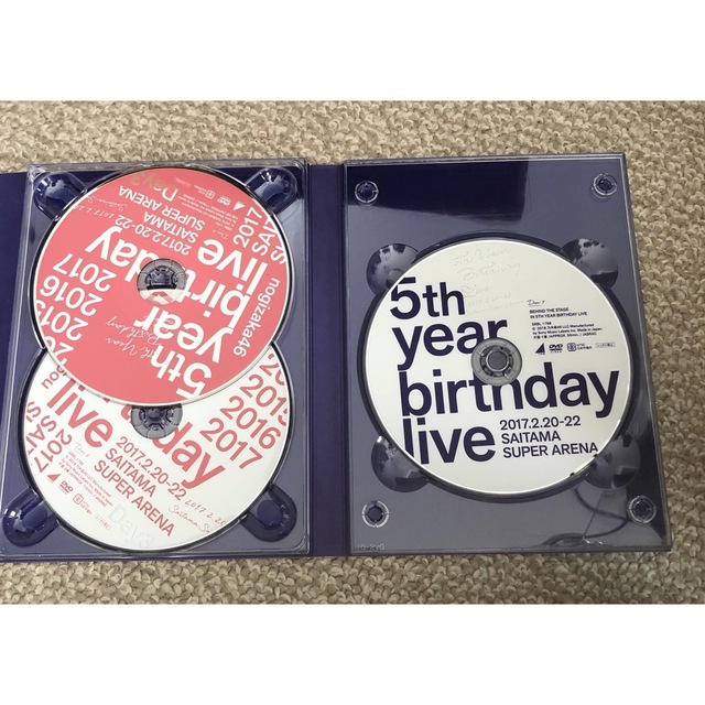 乃木坂46 5thYEARBIRTHDAYLIVE DVD BOXの通販 by モエ|ラクマ