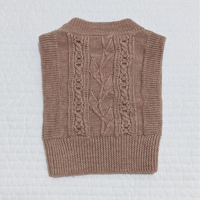 SOOR PLOOM(ソーアプルーム)のsoor ploom vest 4y posy キッズ/ベビー/マタニティのキッズ服女の子用(90cm~)(ニット)の商品写真