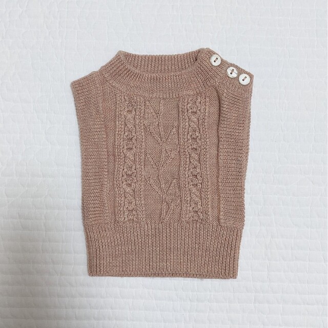 SOOR PLOOM(ソーアプルーム)のsoor ploom vest 4y posy キッズ/ベビー/マタニティのキッズ服女の子用(90cm~)(ニット)の商品写真