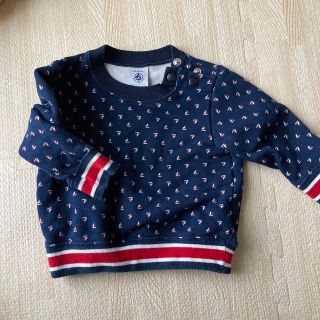 プチバトー(PETIT BATEAU)のプチバトー　トレーナー　6m/67cm(トレーナー)