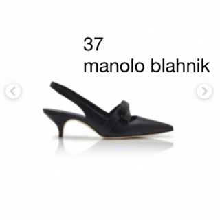 MANOLO BLAHNIK - 《希少》マノロブラニク パンプス リボン