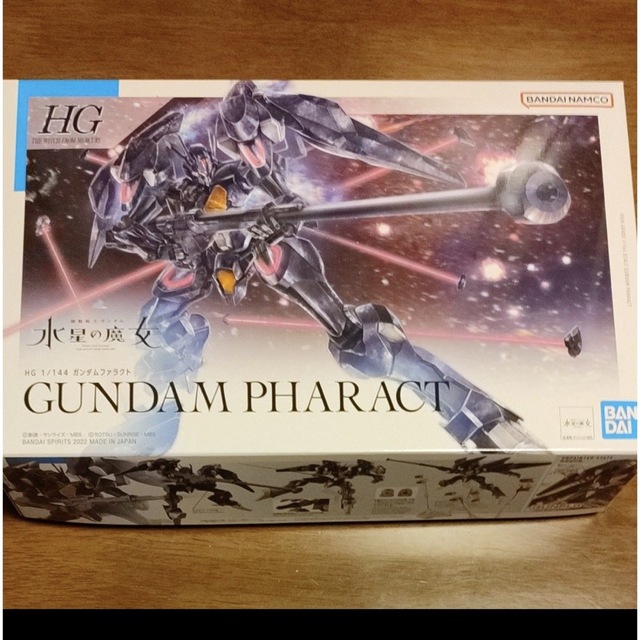 BANDAI(バンダイ)の【新品】HG ガンダム ファラクト 水星の魔女 エンタメ/ホビーのおもちゃ/ぬいぐるみ(プラモデル)の商品写真