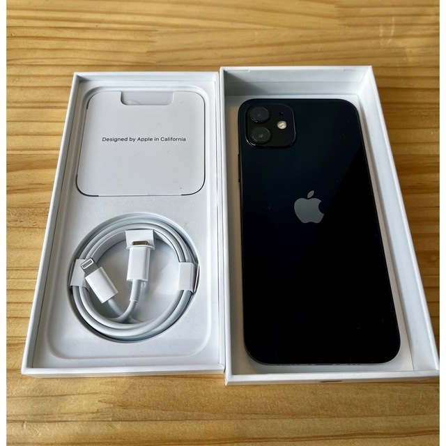 高評価の贈り物 iPhone - iPhone12 64GB ブラック スマートフォン本体