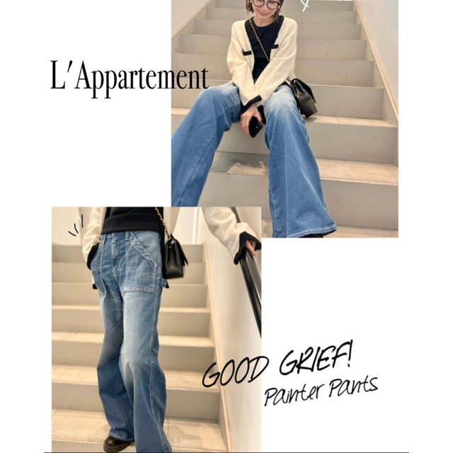 L'Appartement★GOOD GRIEF! Painter Pants