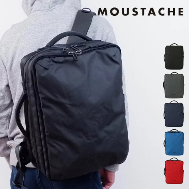 HARVEST LABEL(ハーヴェストレーベル)のムスタッシュ MOUSTACHE リュック サックA4 MJT 4571 メンズのバッグ(バッグパック/リュック)の商品写真