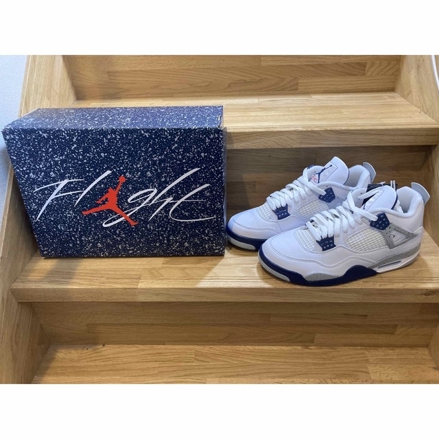 靴/シューズNike Air Jordan 4 "Midnight Navy"