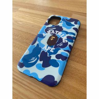 アベイシングエイプ(A BATHING APE)のiPhone11 ケース　箱付き　bape(iPhoneケース)