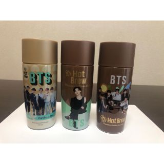 BTS（防弾少年団）Hot Brew（ホットブリュー）空き容器 3本セット(K-POP/アジア)