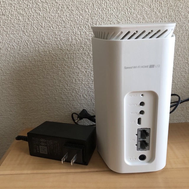 ブロードワイマックス　Speed Wi-Fi Home 5G L12 スマホ/家電/カメラのPC/タブレット(PC周辺機器)の商品写真