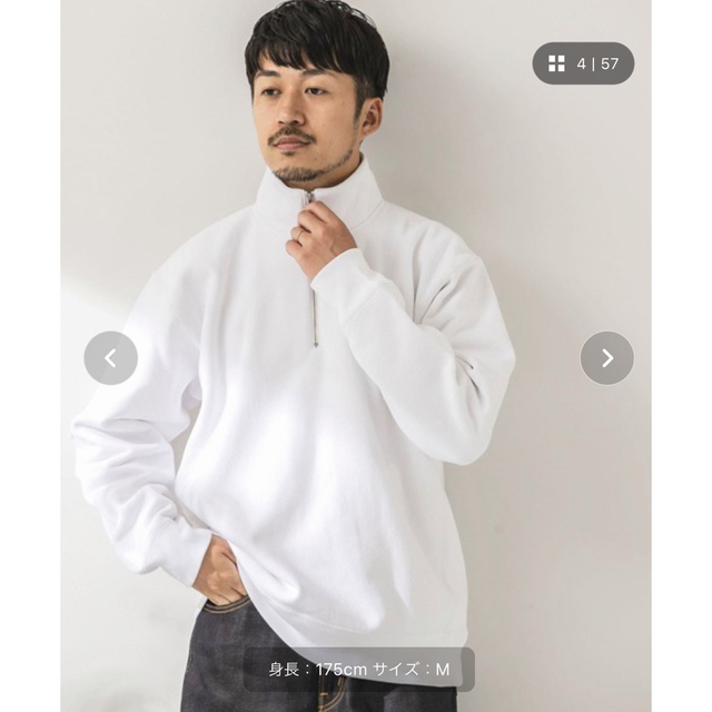 Champion(チャンピオン)のやす様専用Champion×UR11.5OZ HALF ZIP SWEAT レディースのトップス(トレーナー/スウェット)の商品写真