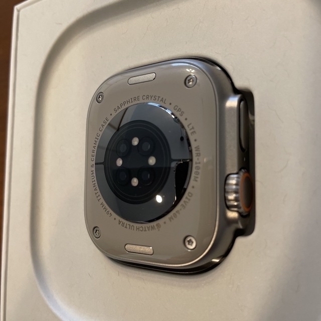 Apple Watch(アップルウォッチ)の【超美品】Apple Watch Ultra 49mm ミッドナイトオーシャン メンズの時計(腕時計(デジタル))の商品写真