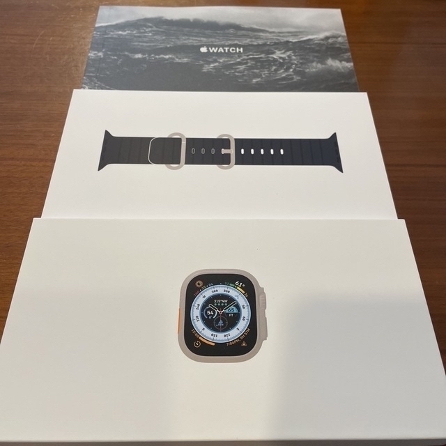 【超美品】Apple Watch Ultra 49mm ミッドナイトオーシャン