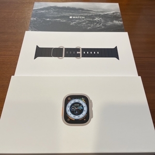 Apple Watch - 【超美品】Apple Watch Ultra 49mm ミッドナイトオーシャン