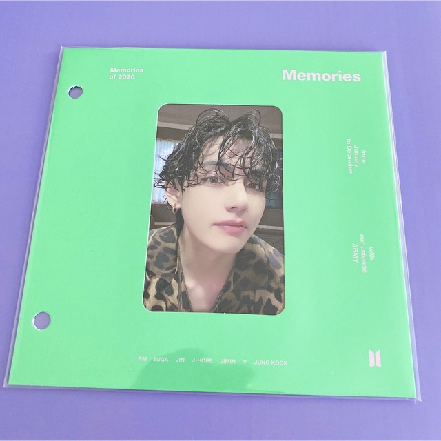 アイドルグッズBTS Memories 2020 メモリーズ テヒョン テテ V トレカ