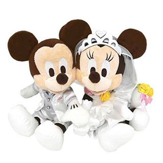 ミッキーマウス(ミッキーマウス)の新品♡Disney ミッキーマウス&ミニーマウス ペアぬいぐるみ(ぬいぐるみ)