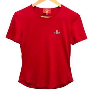 ヴィヴィアンウエストウッド(Vivienne Westwood)のヴィヴィアンウエストウッド オーブ刺繍 Tシャツ イタリア製(Tシャツ(半袖/袖なし))
