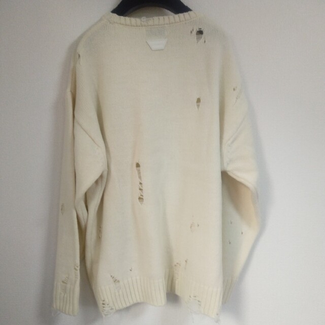 THE RAMPAGE(ザランページ)の川村壱馬着 forsomeone MICKEY DAMAGED SWEATER メンズのトップス(ニット/セーター)の商品写真