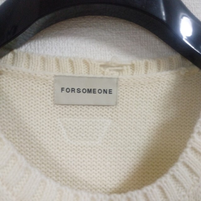 THE RAMPAGE(ザランページ)の川村壱馬着 forsomeone MICKEY DAMAGED SWEATER メンズのトップス(ニット/セーター)の商品写真