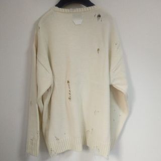 川村壱馬着 forsomeone MICKEY DAMAGED SWEATER