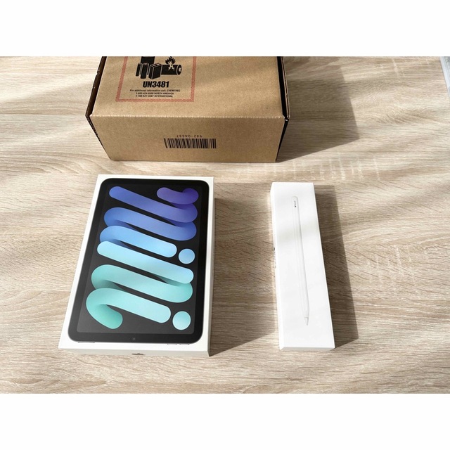 最も優遇 iPad - 【美品】iPad mini6 64GB+Apple Pencil第2世代