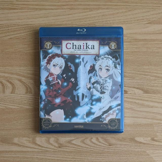 国コード有 わけ有 北米版 棺姫のチャイカ 第1+2期 全22話 アニメ BD