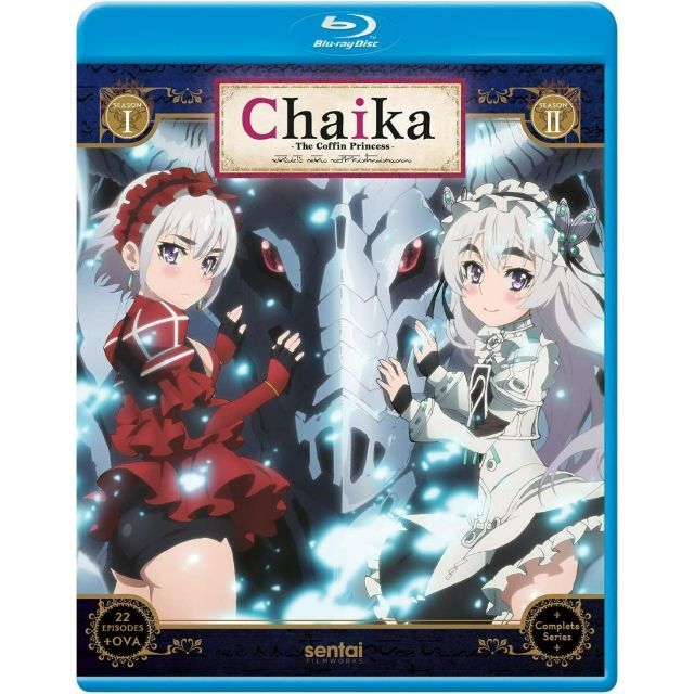 国コード有 わけ有 北米版 棺姫のチャイカ 第1+2期 全22話 アニメ BDの