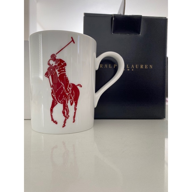 Ralph Lauren(ラルフローレン)のラルフローレン　ロゴ　マグカップ(レッド) インテリア/住まい/日用品のキッチン/食器(グラス/カップ)の商品写真