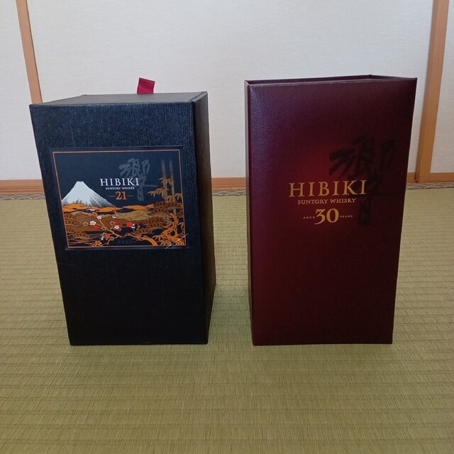 サントリー - サントリー SUNTORY 響 30年 21年 空ボトル 2本セット