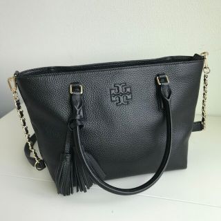 wsdj様専用 Tory Burch トートバッグ　黒(トートバッグ)