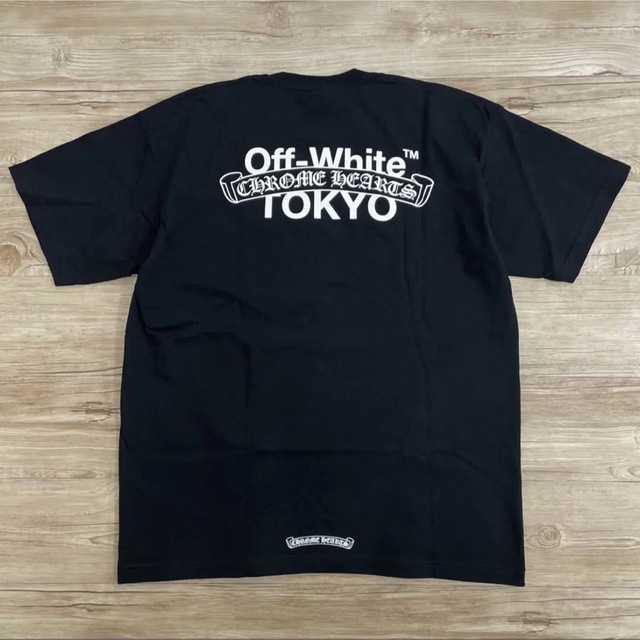 Chrome Hearts(クロムハーツ)のクロムハーツ オフホワイト コラボ Tシャツ メンズのトップス(Tシャツ/カットソー(半袖/袖なし))の商品写真