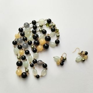 ネックレス&ピアス ハンドメイド(ネックレス)