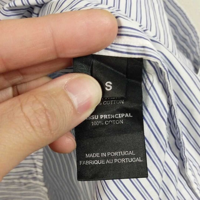 販売 店 登坂広臣着用 vetements ヴェトモン ストライプ シャツ S