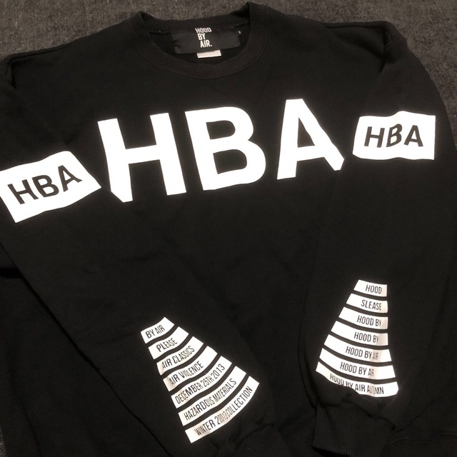 HOOD BY AIR フッドバイエアー ターゲットプリント スウェット HBA