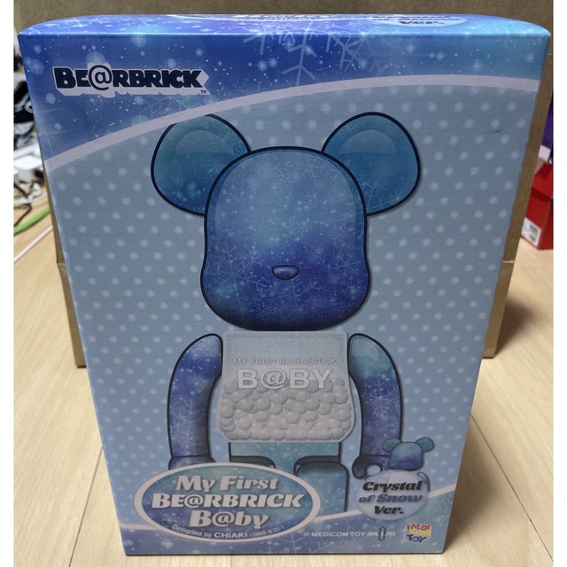 BE@RBRICK B@BY CRYSTAL OF SNOW 100% 400％