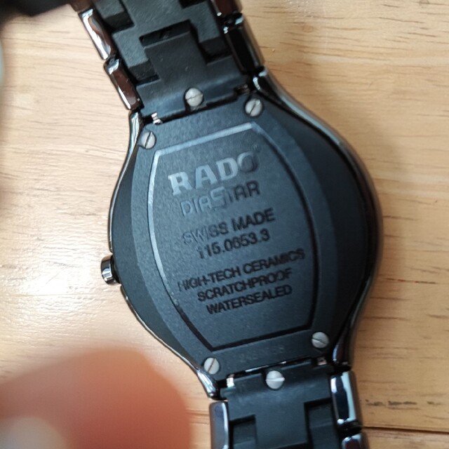 RADO(ラドー)のRADO ダイアスター デイト 115.0653.3 クォーツ メンズレディース メンズの時計(腕時計(アナログ))の商品写真