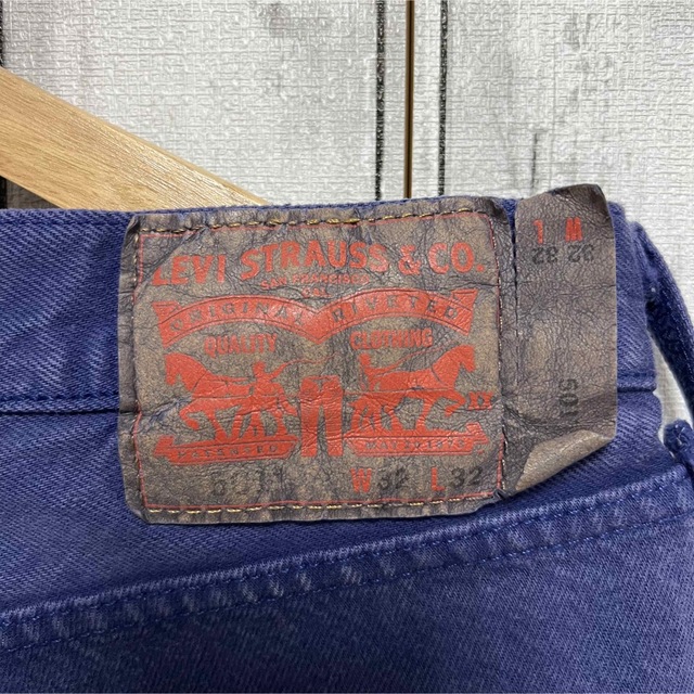 Levi's(リーバイス)のLevi's 501 パープルカラーパンツ！メキシコ製！クロップド！  メンズのパンツ(デニム/ジーンズ)の商品写真