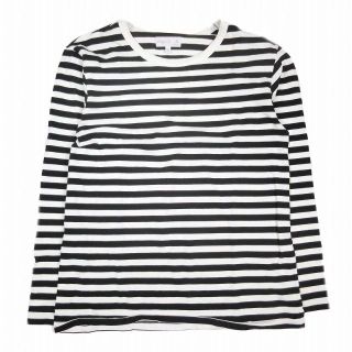 アニエスベー(agnes b.)の美品 アニエスベー agnes b. ボーダー ロング Tシャツ 長袖 (Tシャツ(長袖/七分))