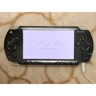 ソニー(SONY)のPSP１０００　ブラック　ジャンク　本体のみ(携帯用ゲーム機本体)