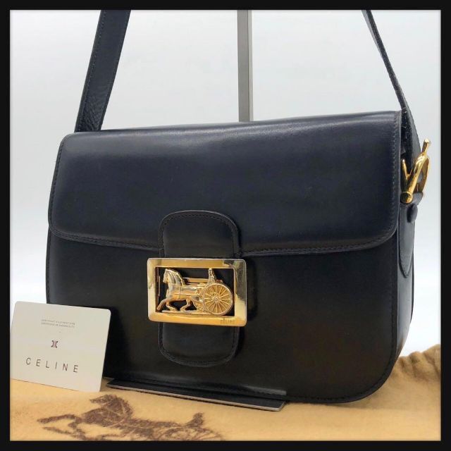 売上実績NO.1 馬車金具 セリーヌ 【美品】CELINE - celine ショルダー