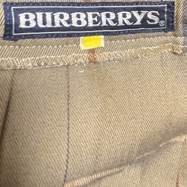 BURBERRY(バーバリー)の希少　ヴィンテージ　Burberry ブラウン　キルトスカート　ウール　プリーツ レディースのスカート(ロングスカート)の商品写真