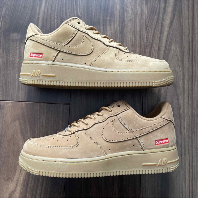 Supreme Nike Air Force 1 Low Flax Wheat