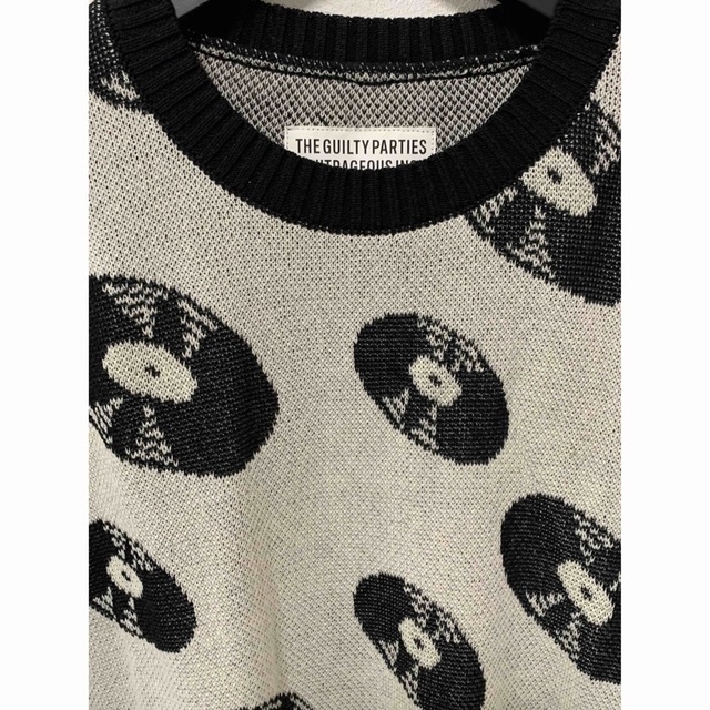 WACKO MARIA｜RECORD JACQUARD SWEATER